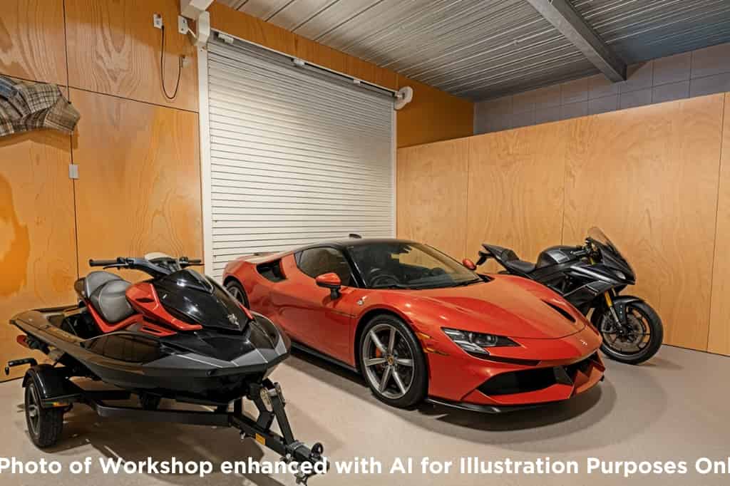 Vehicle and watercraft storage